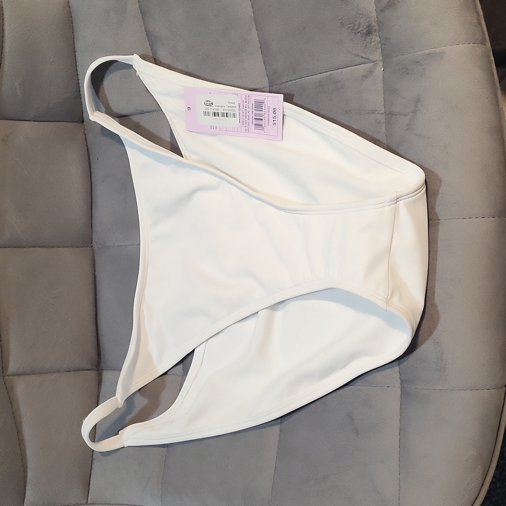 WILD FABLE WOMEN'S WHITE BIKINI BOTTOMS. LARGE/ NWT